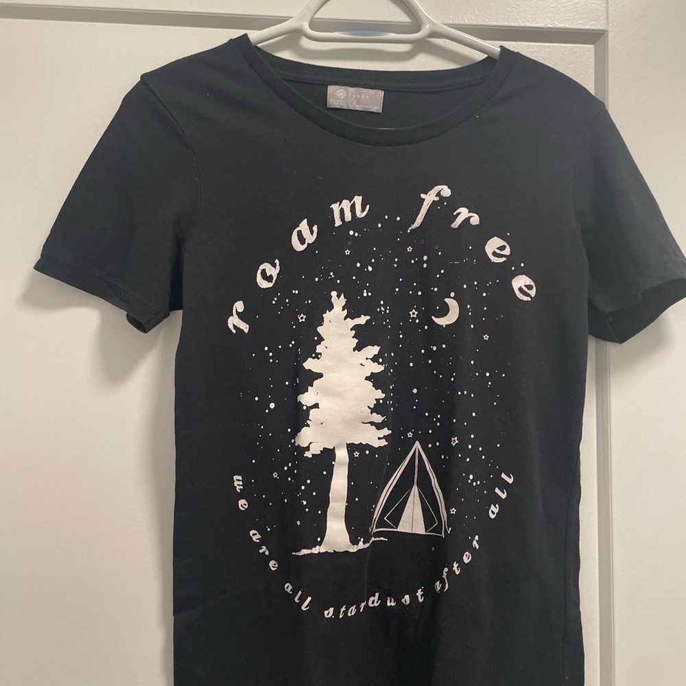 Fuego black camping tee
